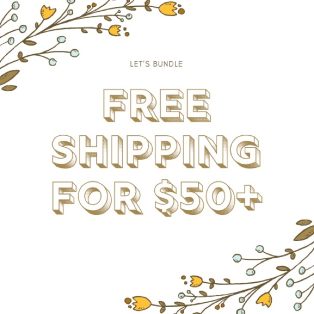 Free Shipping on orders $50+